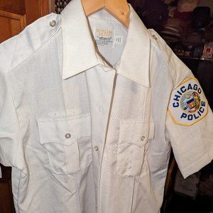 Ladies Duty Plus By Elbeco White Uniform With Patch Chicago Police Size 38